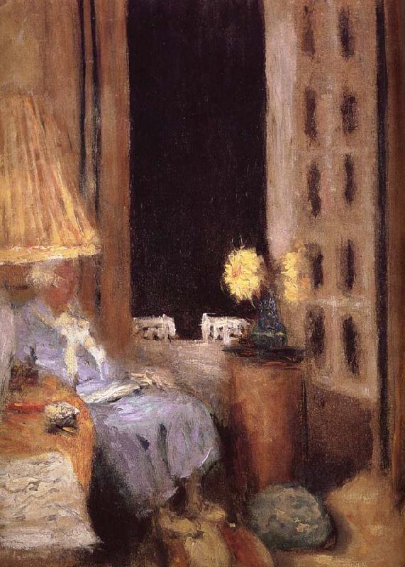 Edouard Vuillard The night opens the window